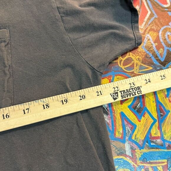 BadSeed Graphic Tee w Pocket Logo w Anarchy-Inspired Design - Est. Size Large - Picture 5 of 5